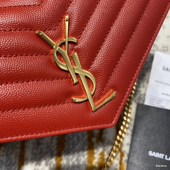 Rep ladies REP YSL WALLET CHAIN MATELASSÉ CASSANDRE 0723